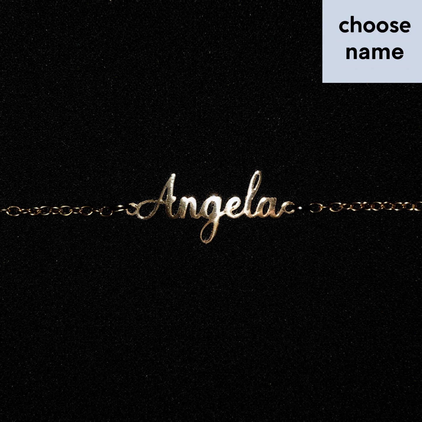 Chain bracelet with YOUR name