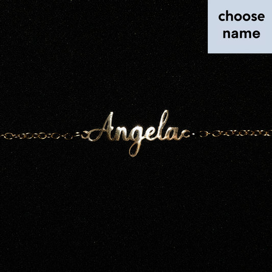 Chain bracelet with YOUR name